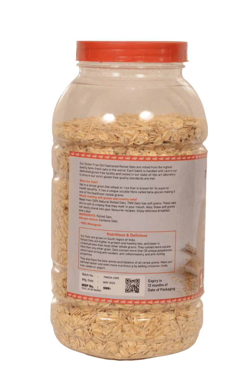 Gluten-Free Rolled Oats, 1kg - Nutritious and Delicious