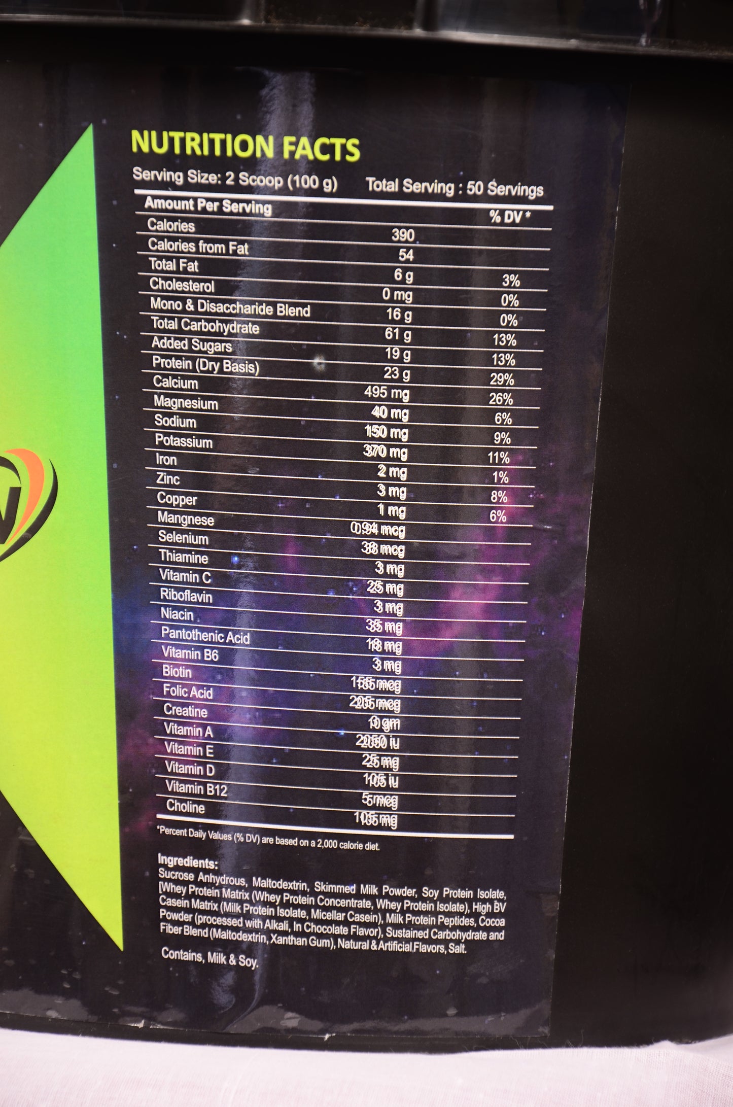 High Protein Muscle Mass Gainer Powder 5KG