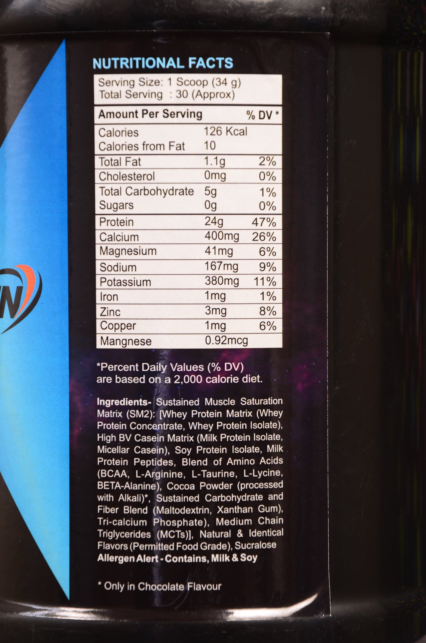 ISO Whey Protein 1 kg With Multi Flavors