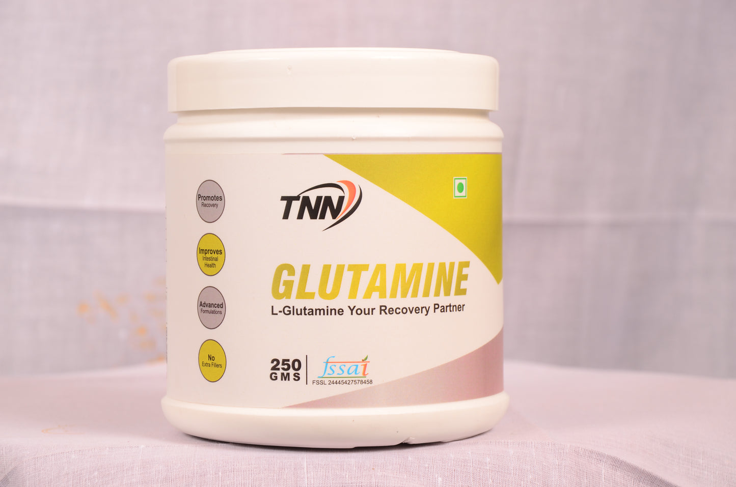 Glutamine Powder | Glutamine Supplement for Men & Women | Unflavoured - 250 Grams, Glutamine Recovery || Glutamine Powder After Workout