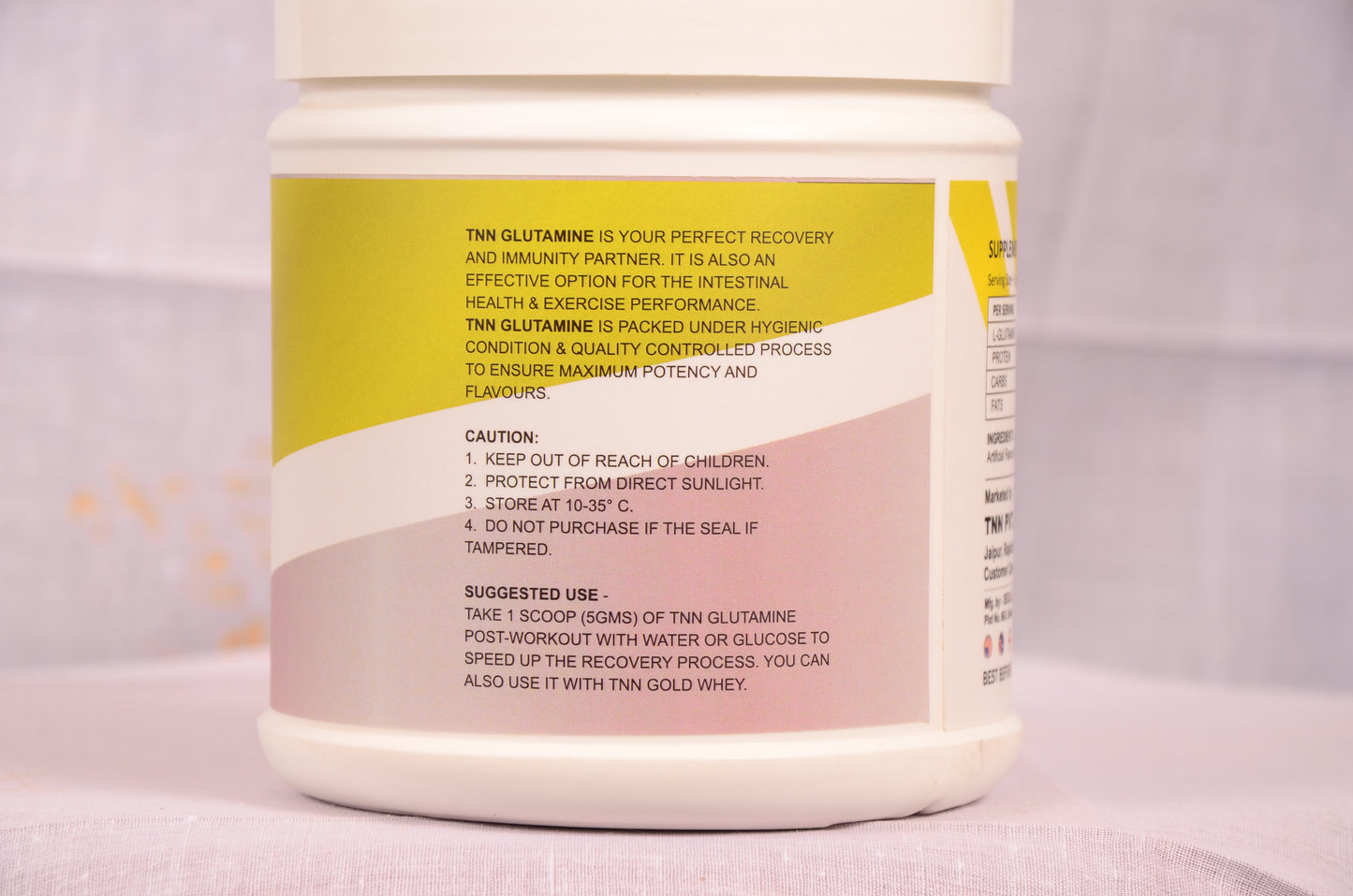 Glutamine Powder | Glutamine Supplement for Men & Women | Unflavoured - 250 Grams, Glutamine Recovery || Glutamine Powder After Workout