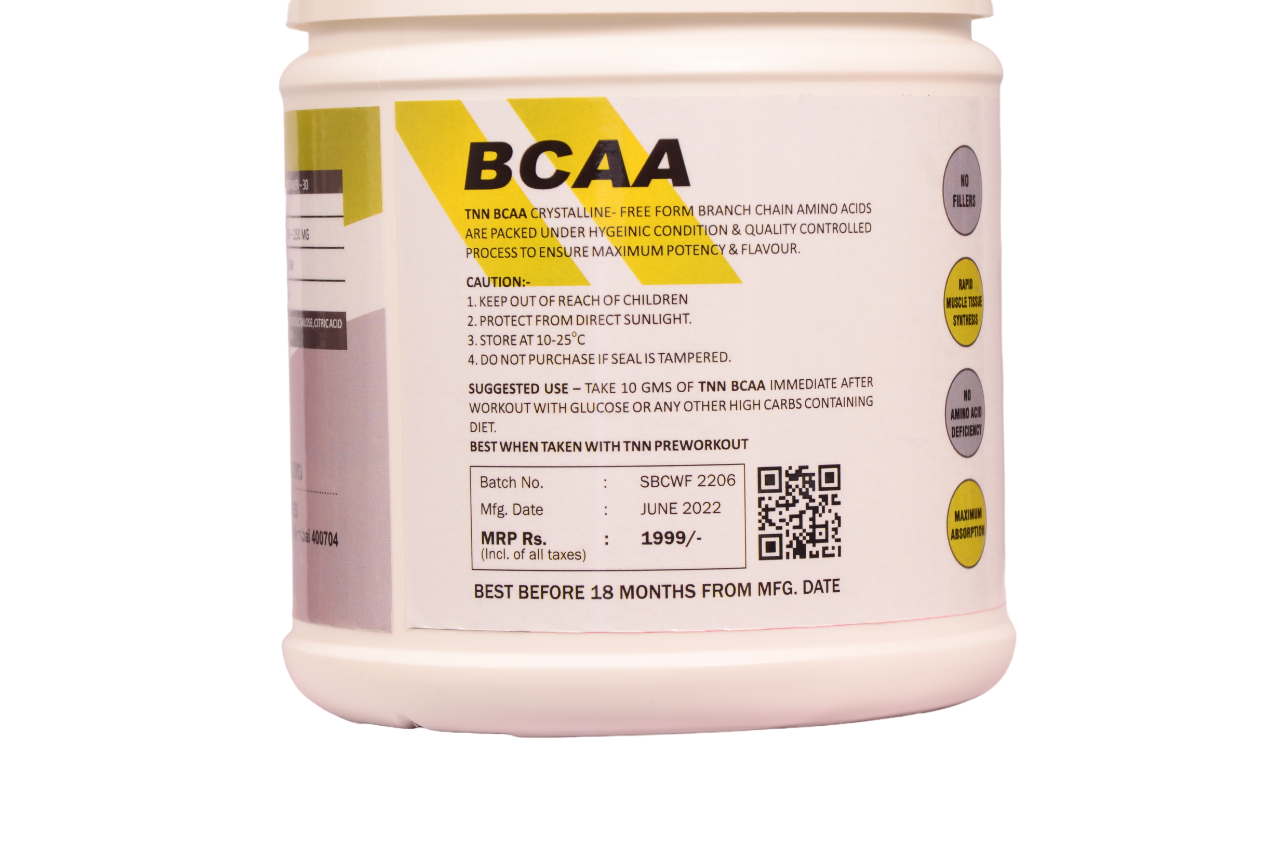 BCAA 5000mg Supplement for Men & Women with Ideal 2:1:1 Ratio | BCAA Powder for Muscle Growth & Muscle Recovery - MultiFlavour