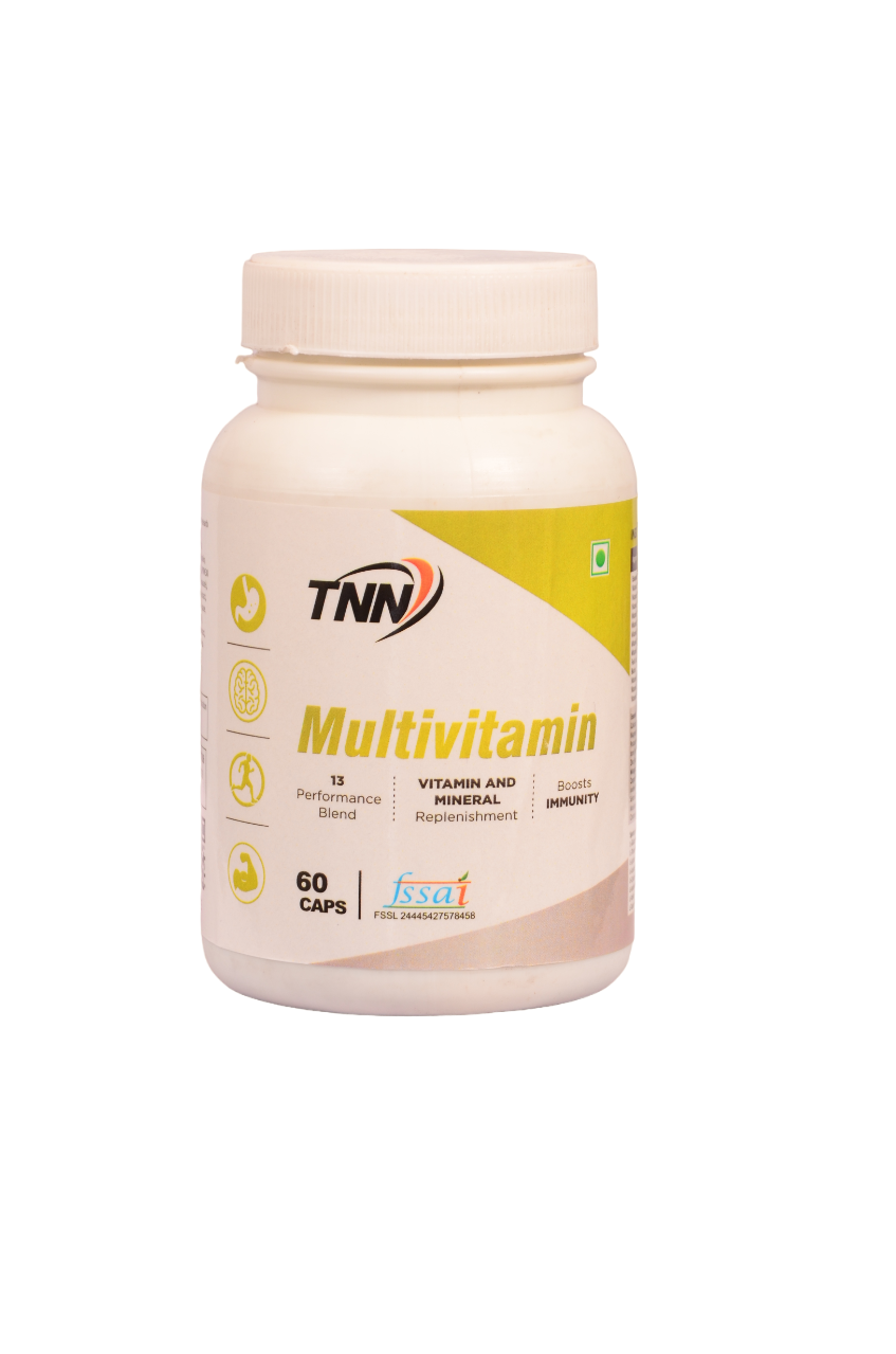 Multivitamin | True Vitamin For Men And Women With Antioxidant & Herbs Blend Vitamin C, D3, Zinc,Vitamin, Extract For Energy, Stamina & Immunity 60 Multivitamin Soft Gel Capsules