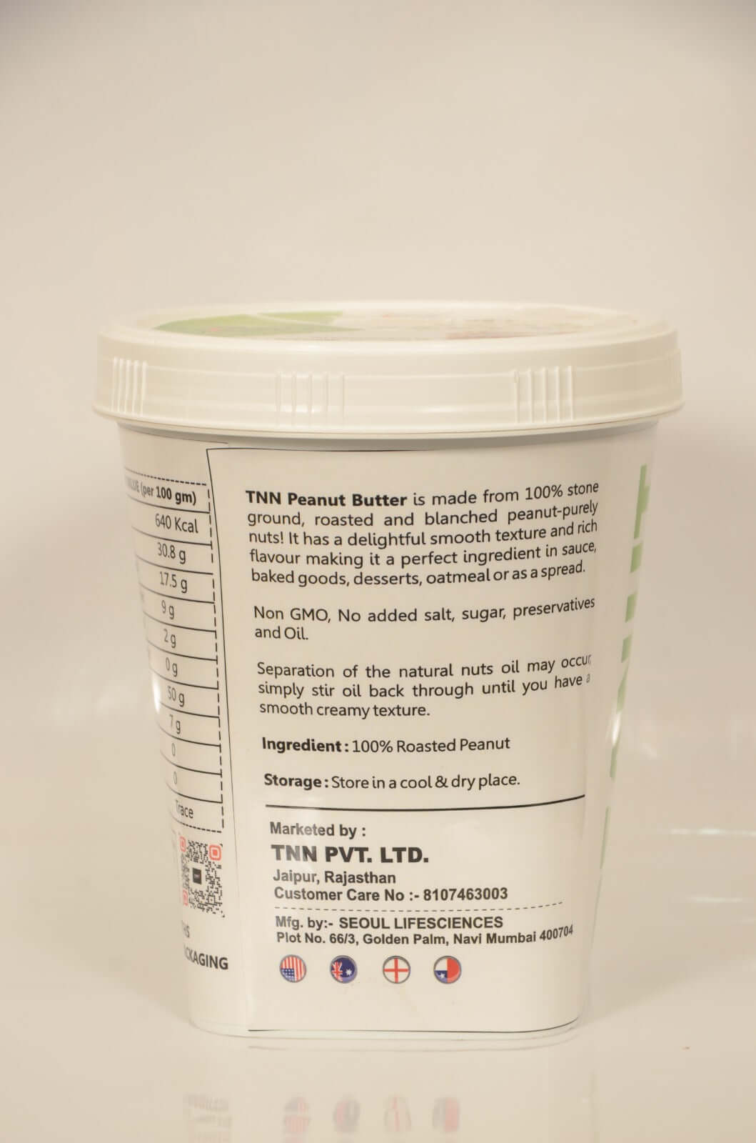 High Protein Peanut Butter