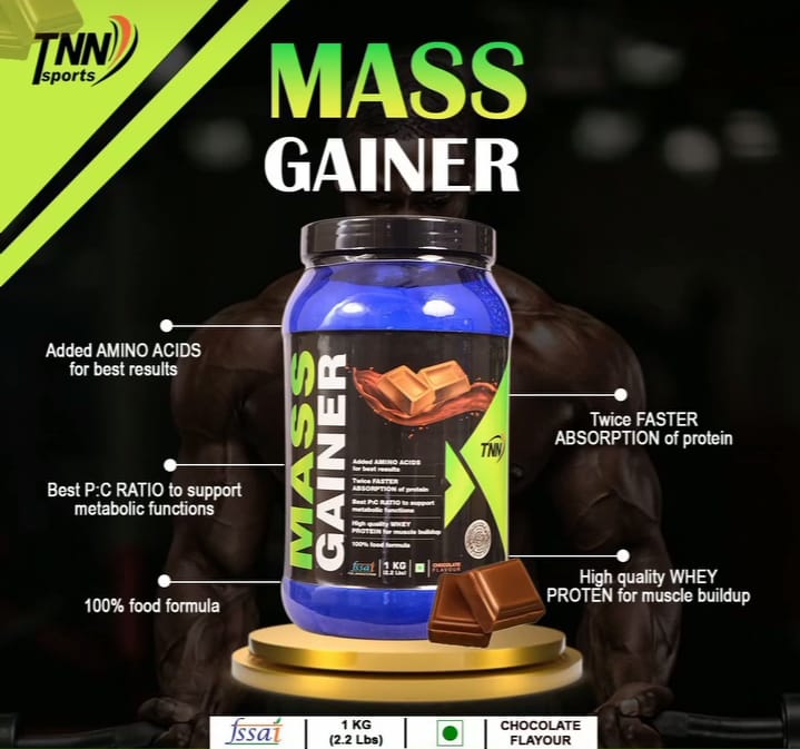 High Protein Muscle Mass Gainer 1KG Powder