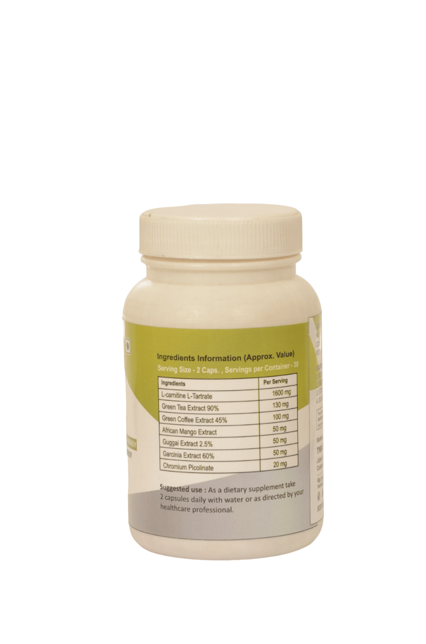 L-Carnitine Muscle Recovery & Fat Burn 2000 MG - 60 Capsules